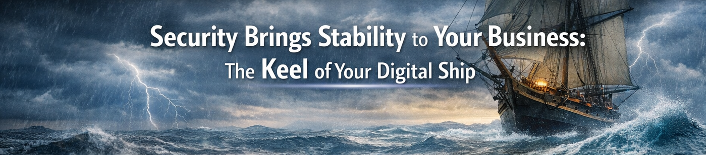 Security Brings Stability to Your Business: The Keel of Your Digital Ship