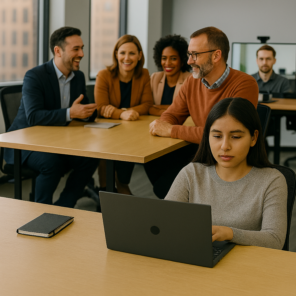 Hybrid done wrong can lead to those who are in and those who are out - not based on performance, rather just on physical presence.