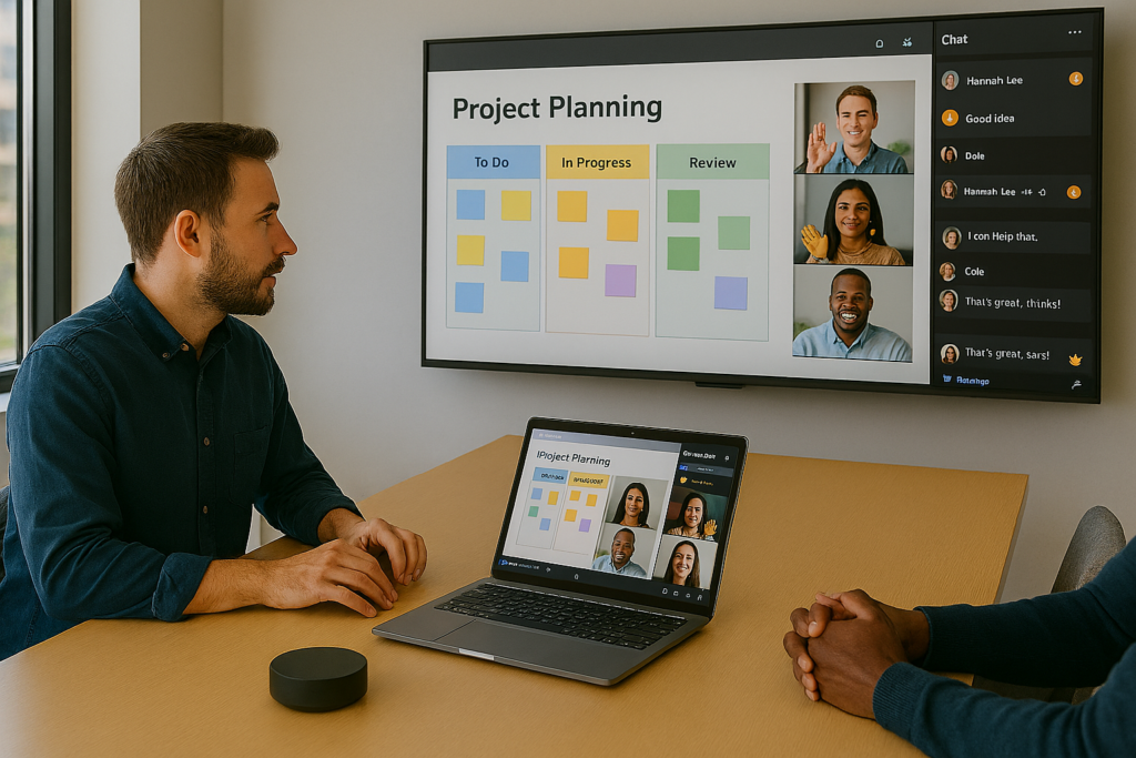 Use technology as the primary interaction layer to make everything visible to all and ensure every voice has a channel.