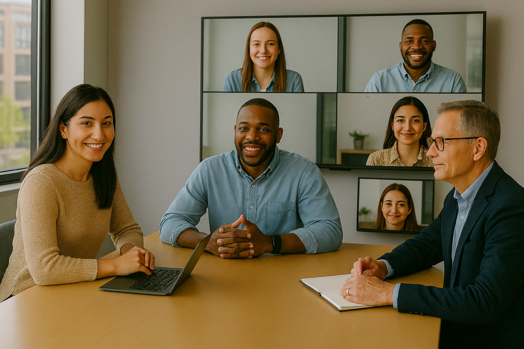 Hybrid collaboration only works when everyone has an equal seat at the table—no matter where that table is.