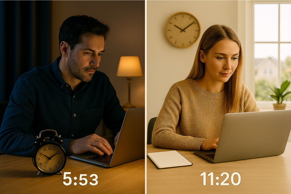 Even a small time zone difference can create friction if not respected