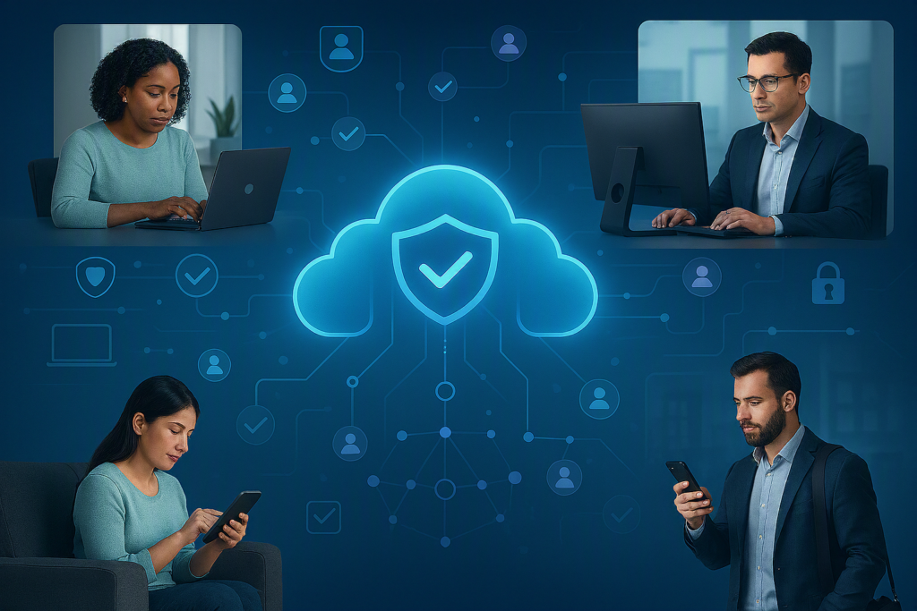 In a Zero Trust secure distributed work environment, you must be attentive to the tools, the data and the devices all at once!
