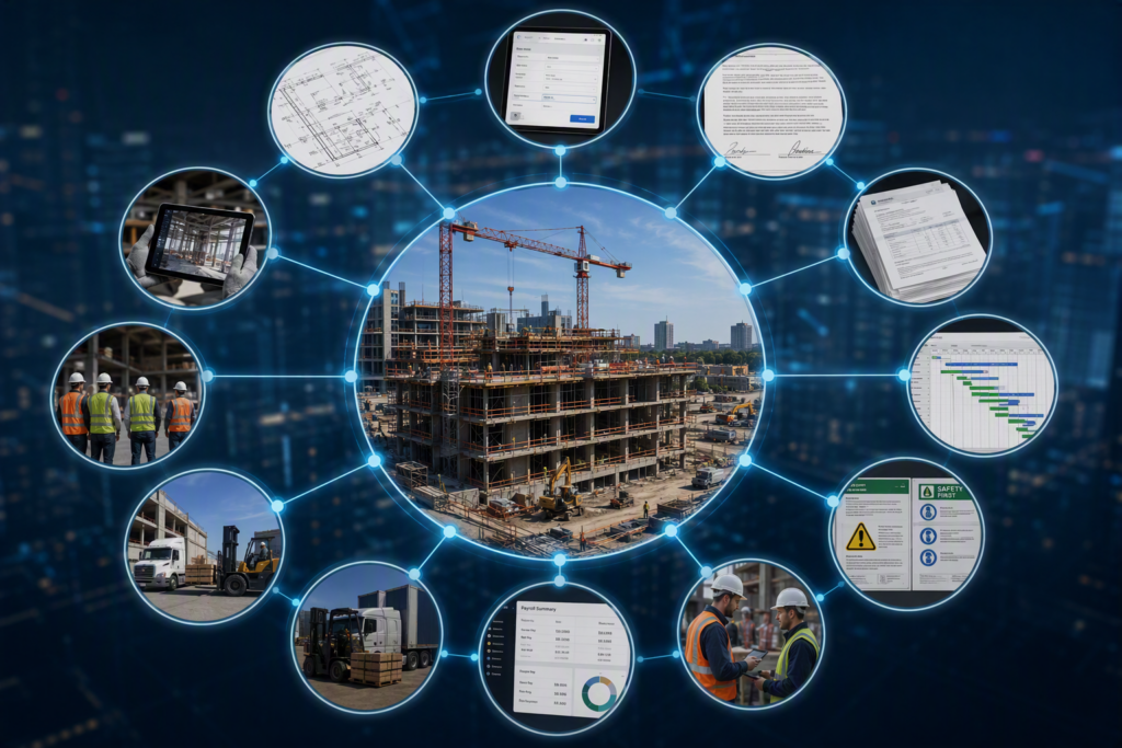 Effective Technology Services for Construction Companies needs to bring all aspects of construction to your fingertips in a cohesive and secure manner.
