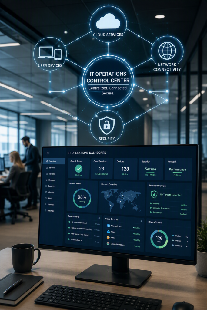 Our managed technology services bring Microsoft 365 licensing & administration, infrastructure management, security administration, network services and support all into a cohesive single point of contact for your professional services firm.