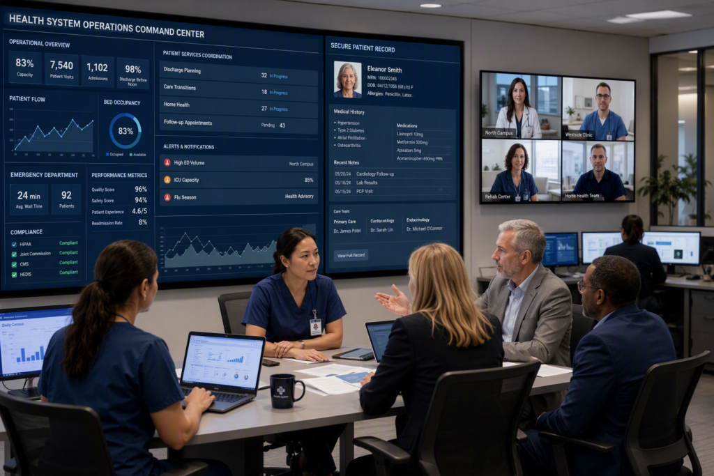 We provide a comprehensive and cohesive set of technology services for healthcare providers allowing for a one-touch point of access for all your technology needs.