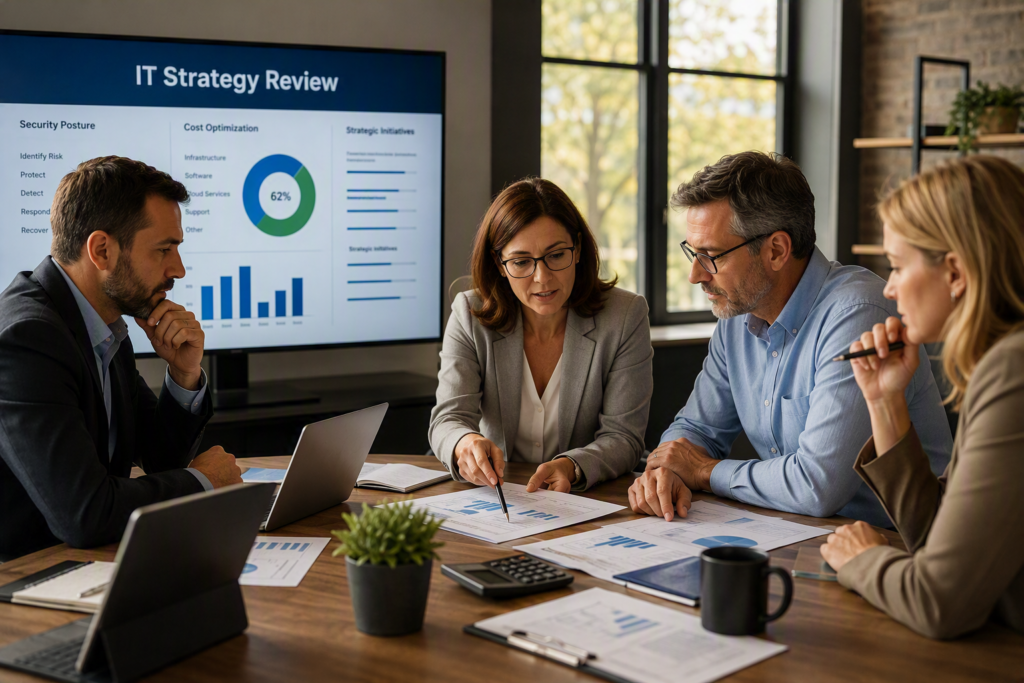 IT Strategy Reviews should be collaborative and business focused.