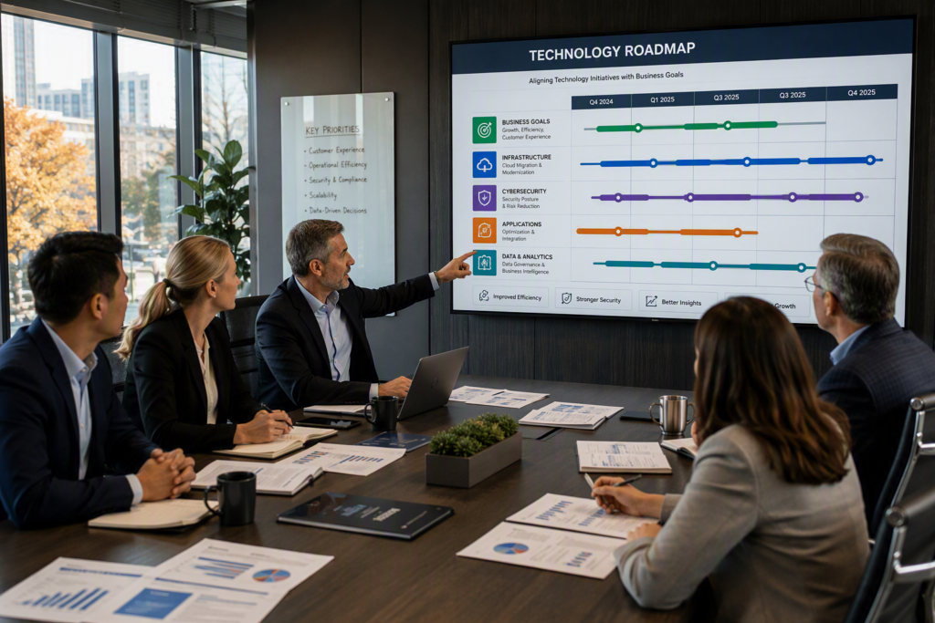 Your IT Strategy needs to have a solid foundation based on your business capabilities and goals.